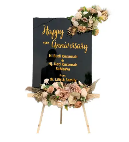 Papan Bunga Akrilik Rawa Sari