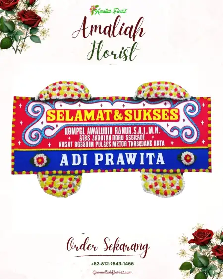 Papan Bunga Ucapan Selamat Rawa Sari